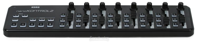 Korg nanoKONTROL2 MIDI Control Surface - Black