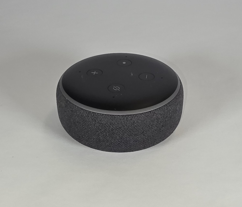 Amazon Echo Dot 3rd generation smart speaker gray C78MP8 with power supply