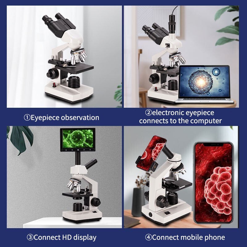 omg semen electronic laboratory microscope educational compound optical binocula