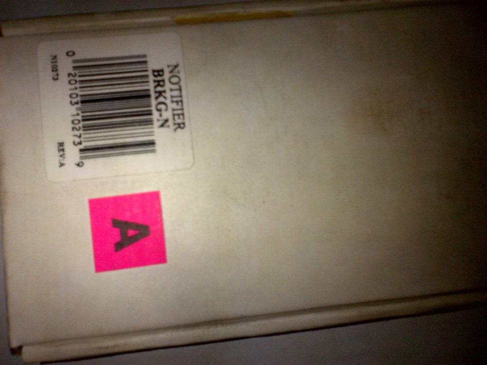 NOTIFIER BRKG-N    "NEW"