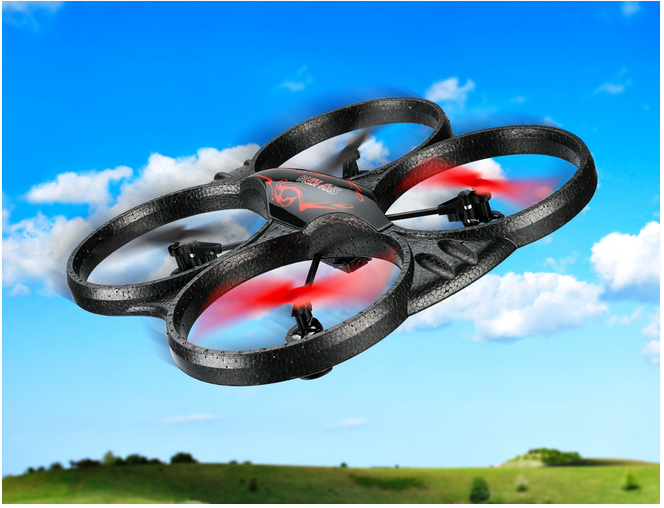 SkyKing Quadcopter Drone with Video Camera - DR775R