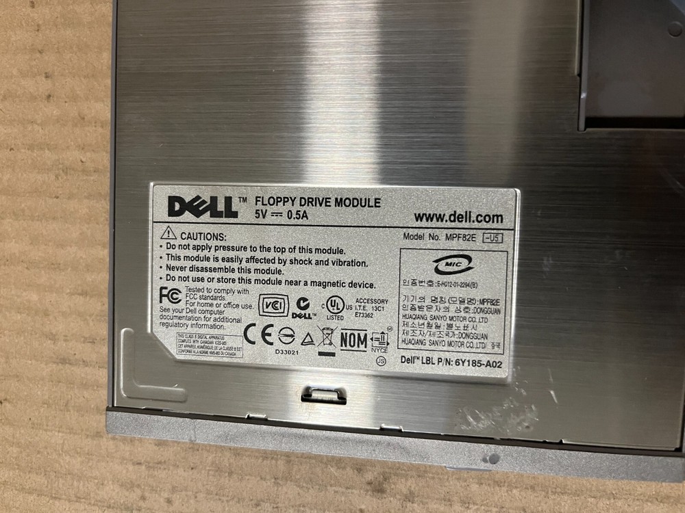 Dell, Floppy Drive Module, MPF82E