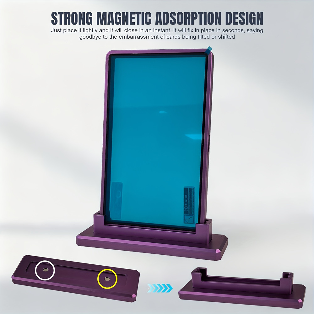 For PSA/CGC Graded Card Case / Metal Stand Magnetic Protector Display Holder