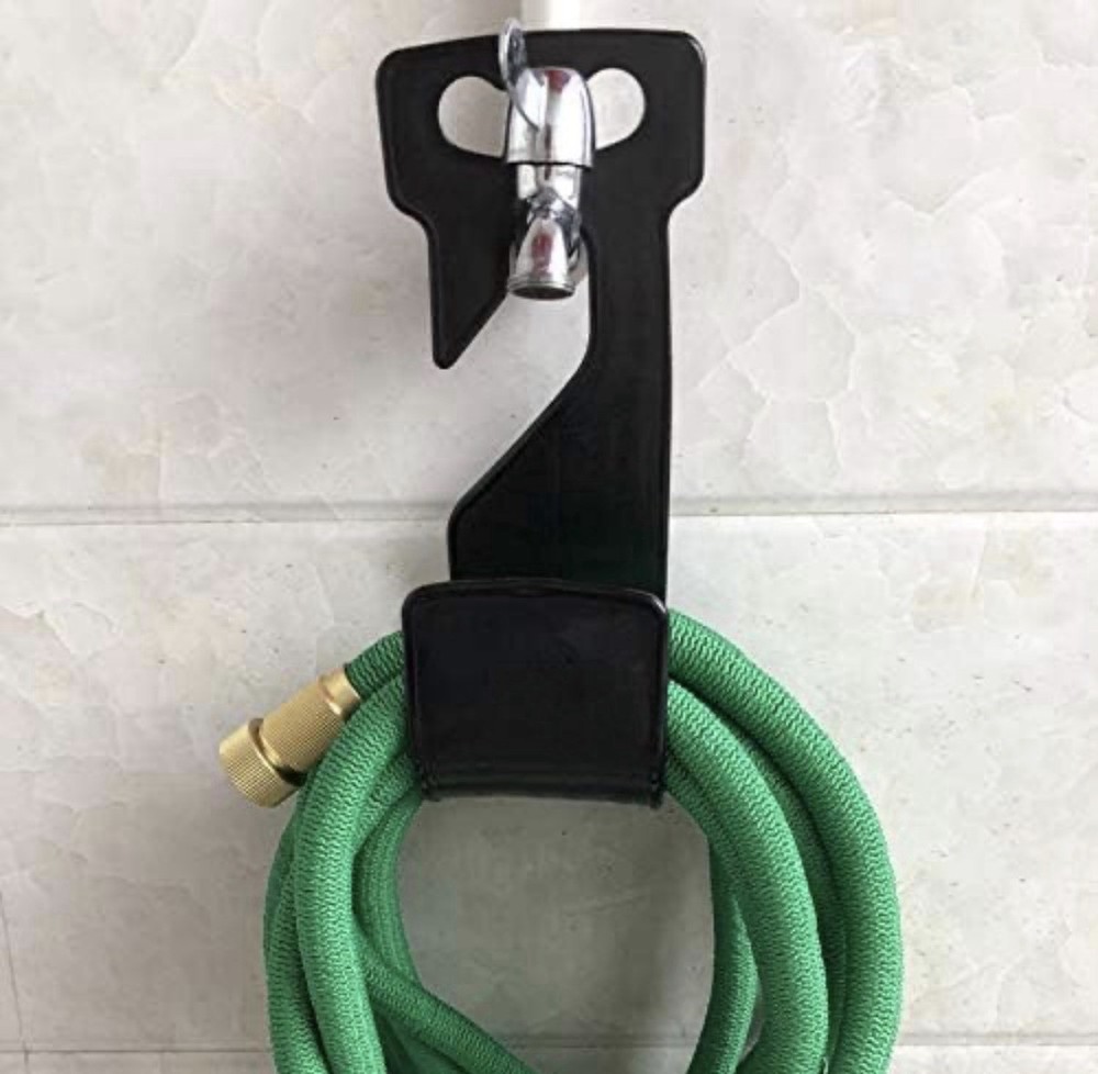 Black Plastic Hose Holder