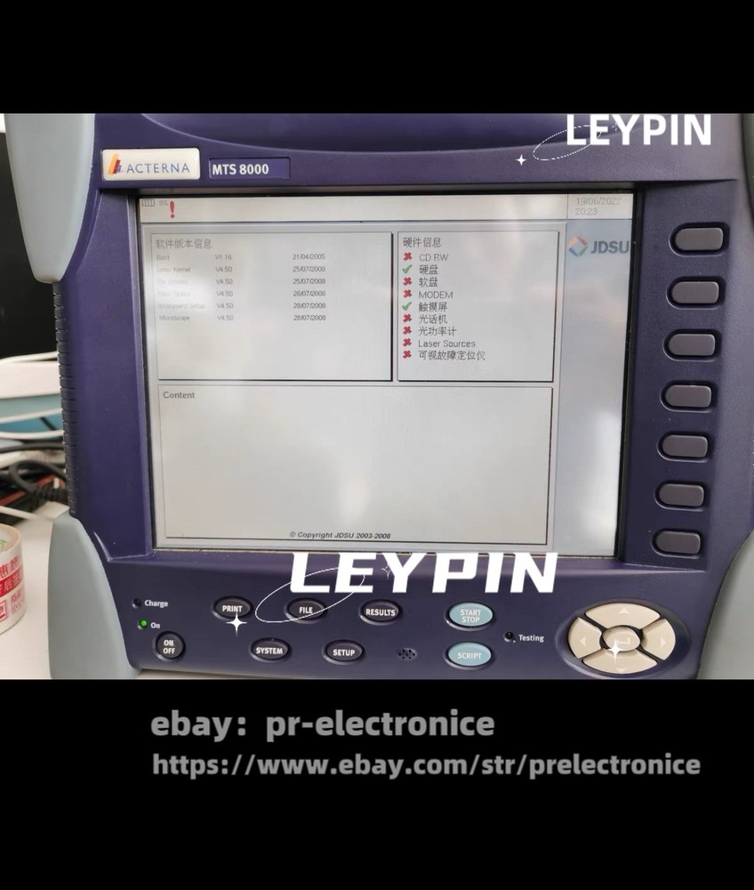1pcs ACTERNA MTS 8000 Tester#pr