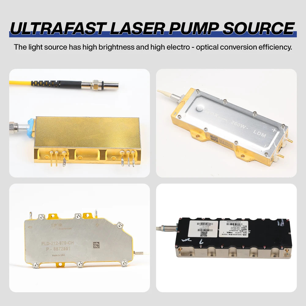 Raycus Laser Diode Pump Source Original Full-Power 120W - 1000W Fiber Cable