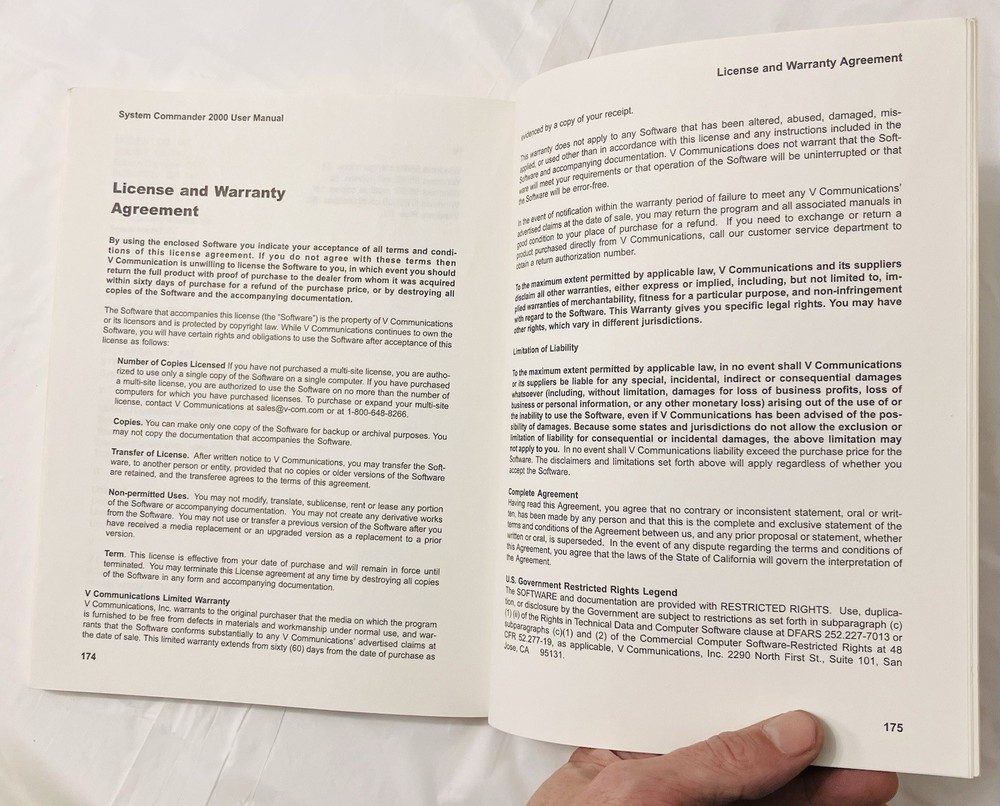 System Commander 2000 User Manual VCOM Partitioning Guide Windows Linux PB Vtg