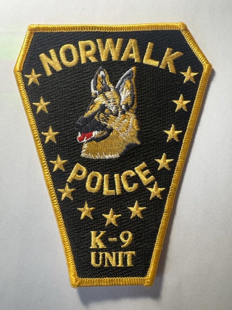 Norwalk Connecticut Police K9 Patch