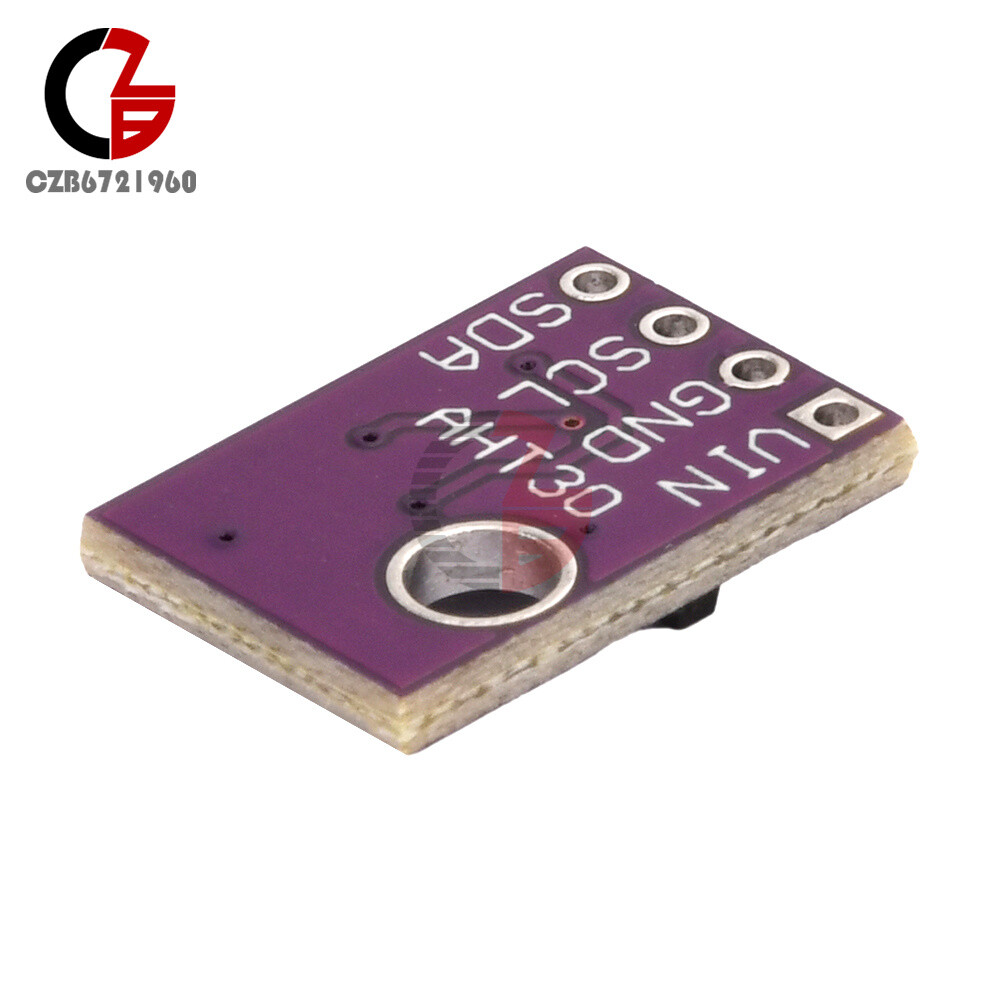 10PCS AHT30 Temperature Humidity Sensor Module Digital High Accuracy I2C Signal