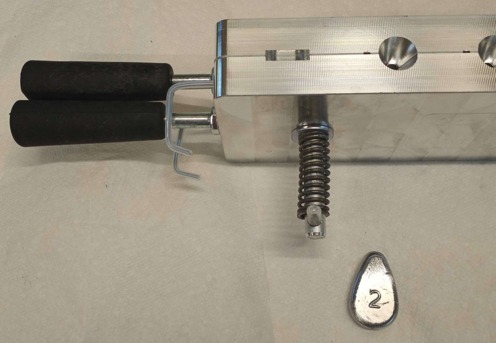 2 oz No Roll Sinker Mold - 10 CAVITY Production Mold