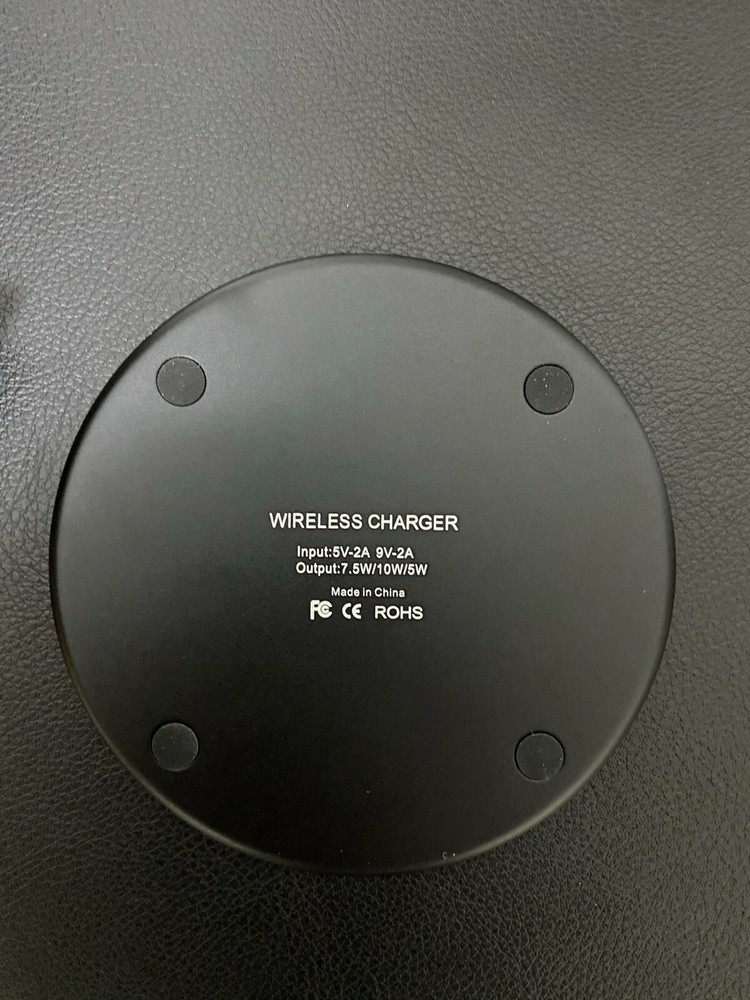 Wireless Fast Charger Charging Pad Dock for Samsung iPhone Android Cell Phone