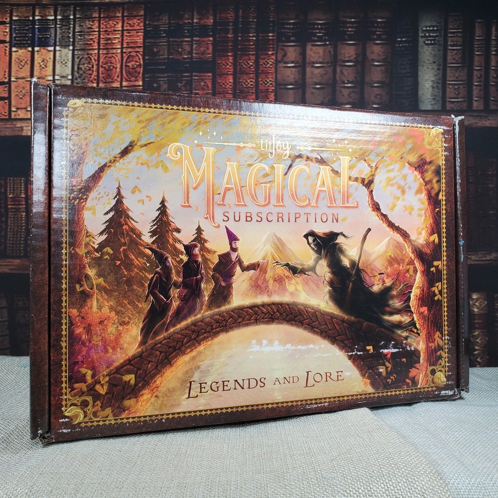 *EMPTY* Litjoy Magical Legends & Lore Classes Subscription Box for Artwork