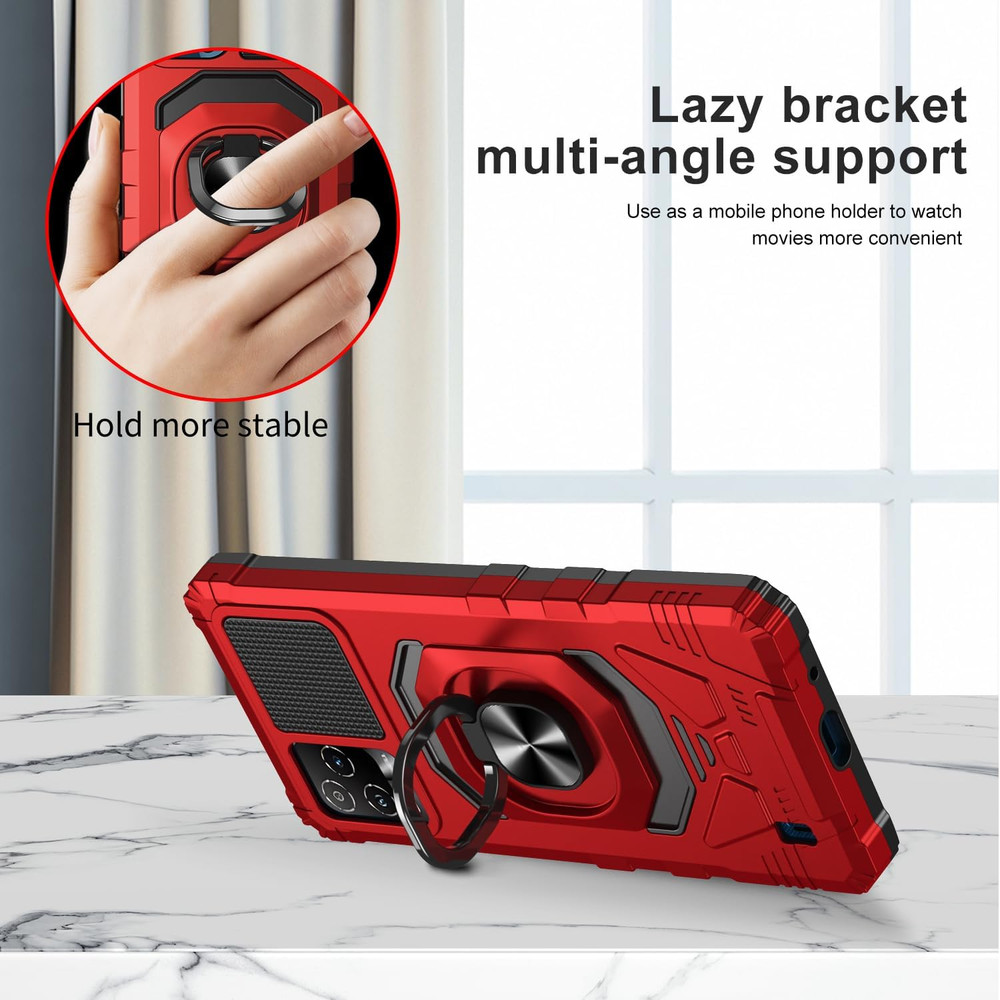 Compatible for BLU View 5 Pro B170D Case with Tempered Glass Screen Protector