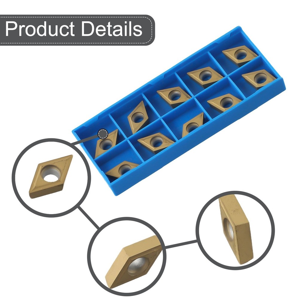 12pcs Carbide Holder Grinding Holder*10 Screw Metalworking Processing