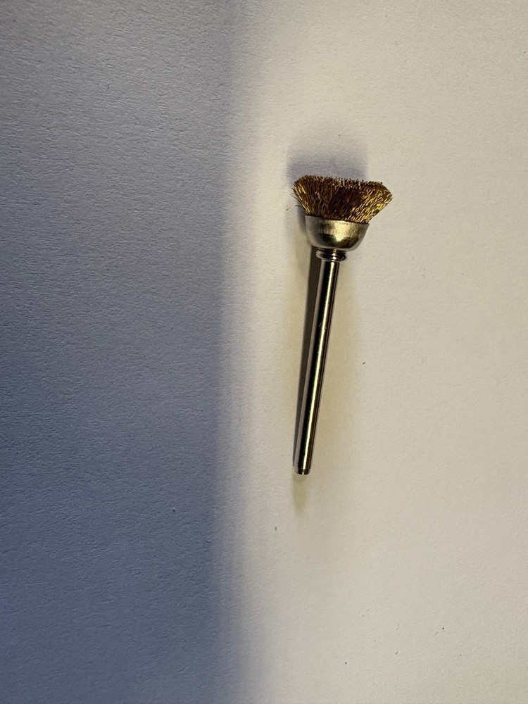 BRASS BES34CAP BRUSH FOR DREMEL TOOL