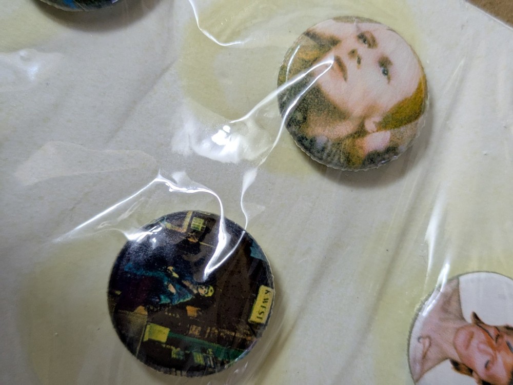 David Bowie Button Pins And Patches New