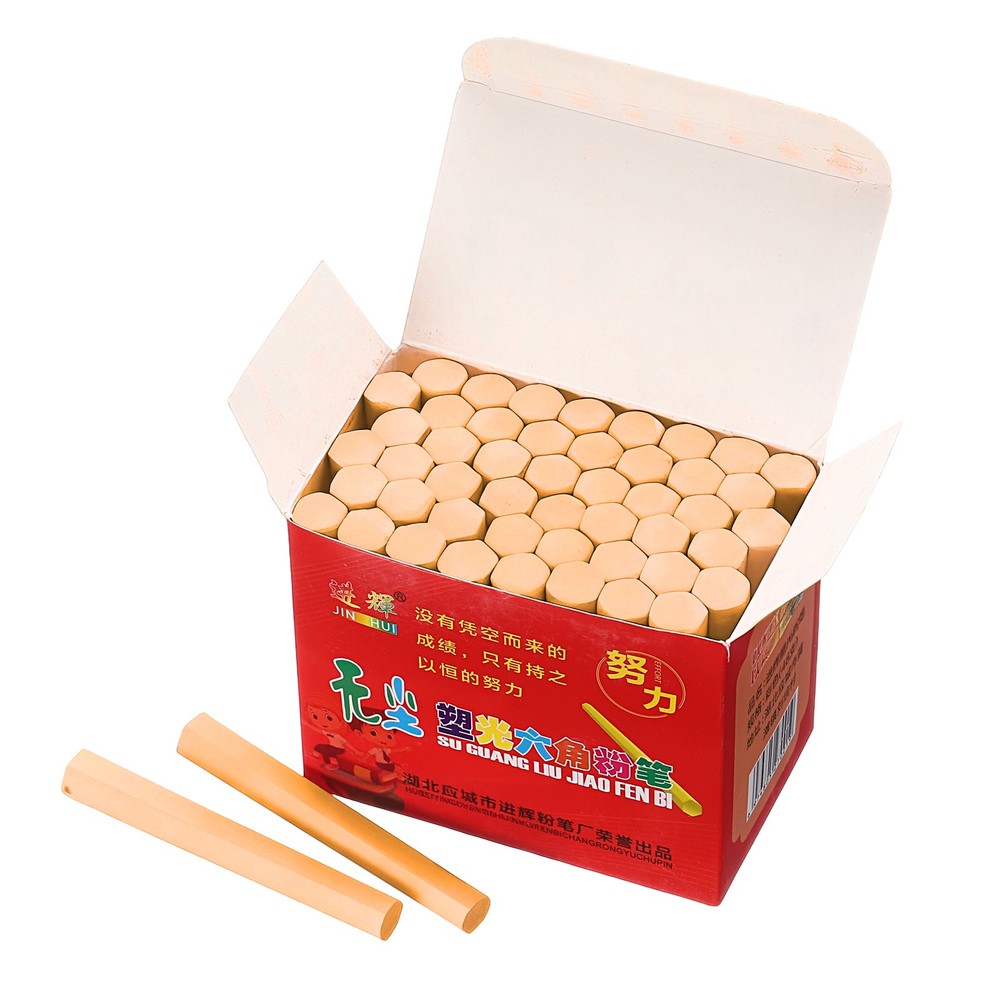 48 PCS Chalkboard Chalk, Dustless Chalk Small Bulk, Beige
