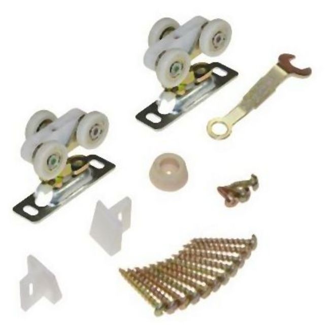 Johnson Hardware JH11311151 Hardware Set - Brass / Aluminum