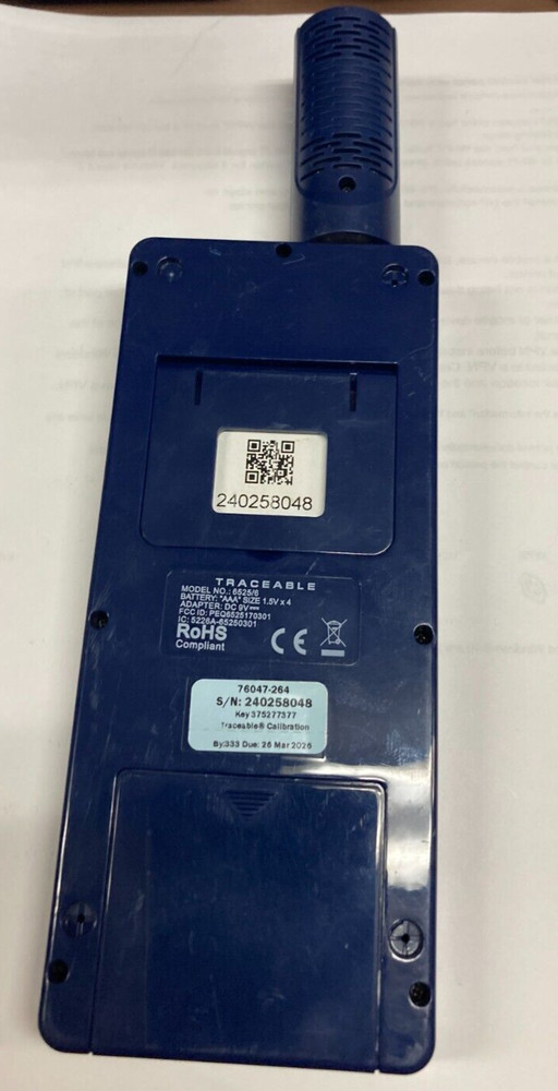 Traceable 6525/6 High-Range CO2/Temperature/Humidity Wi-Fi Data Logger - Used