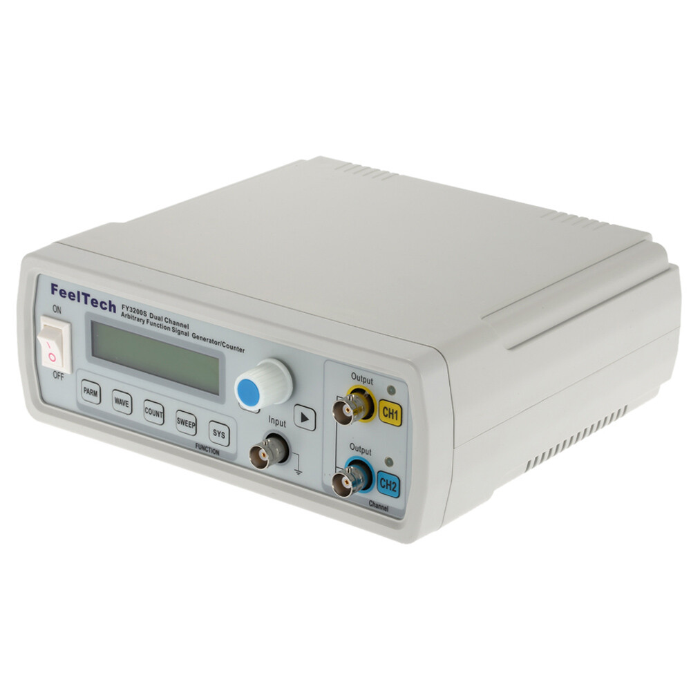 2 Channels 24MHz DDS Function Signal Generator Waveform Frequency Meter H7C1