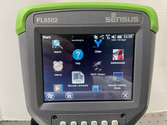 Sensus FL6502 Utility Meter Reader w/ Charging Cradle, Car Charger Water Program