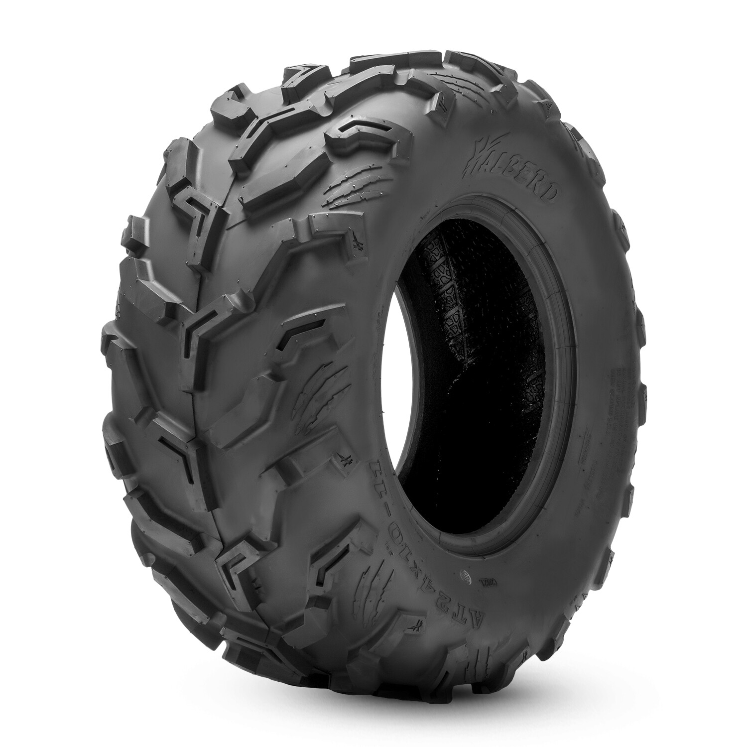 Set Of 2 25x10-12 ATV Tires 25x10x12 25x10 12 Heavy Duty 6PR ATV UTV All Terrain