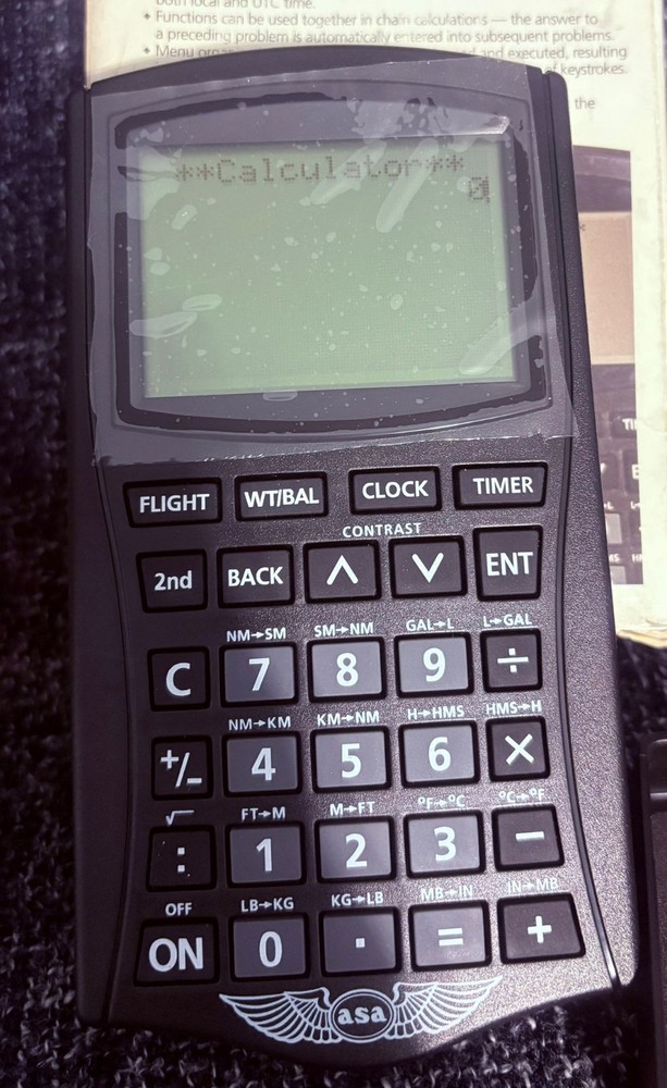 Vtg Air Classics ASA-CX2 Pathfinder Flight Planning Computer Original Packaging