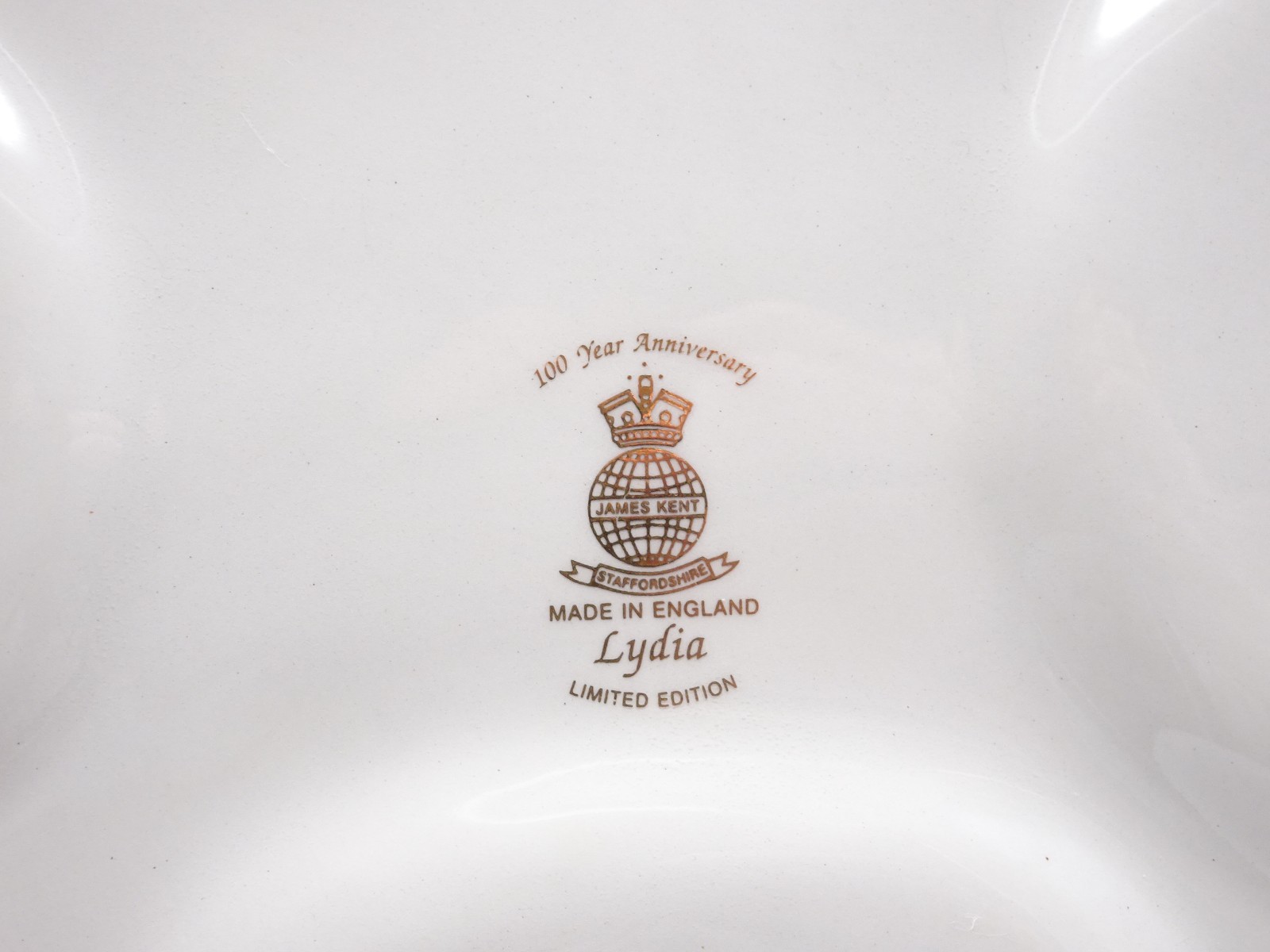 JAMES KENT STAFFORDSHIRE "LYDIA" CHINTZ BREAKFAST SET 100TH ANNIVERSARY EDITION