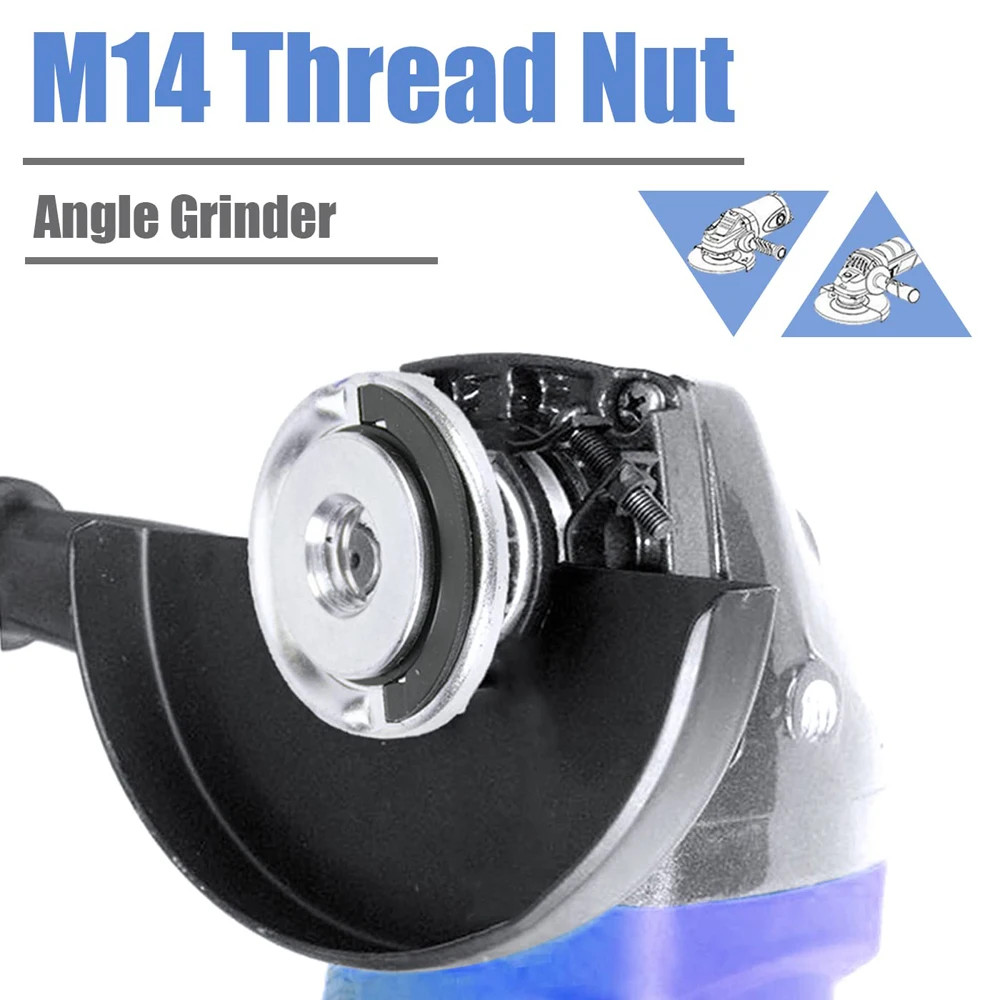 Quick Release Angle Grinder Locking Nuts M14 Angle Grinder Flange Nut Replacment