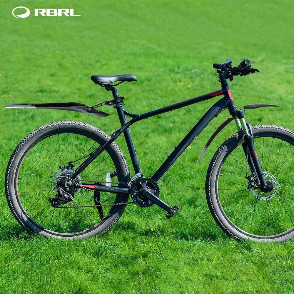 Streamlined Adjustable Bicycle Fender - Superior Protection Against Splashing