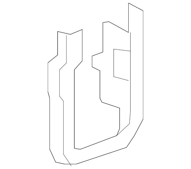 Genuine GM Center Bracket 25986771