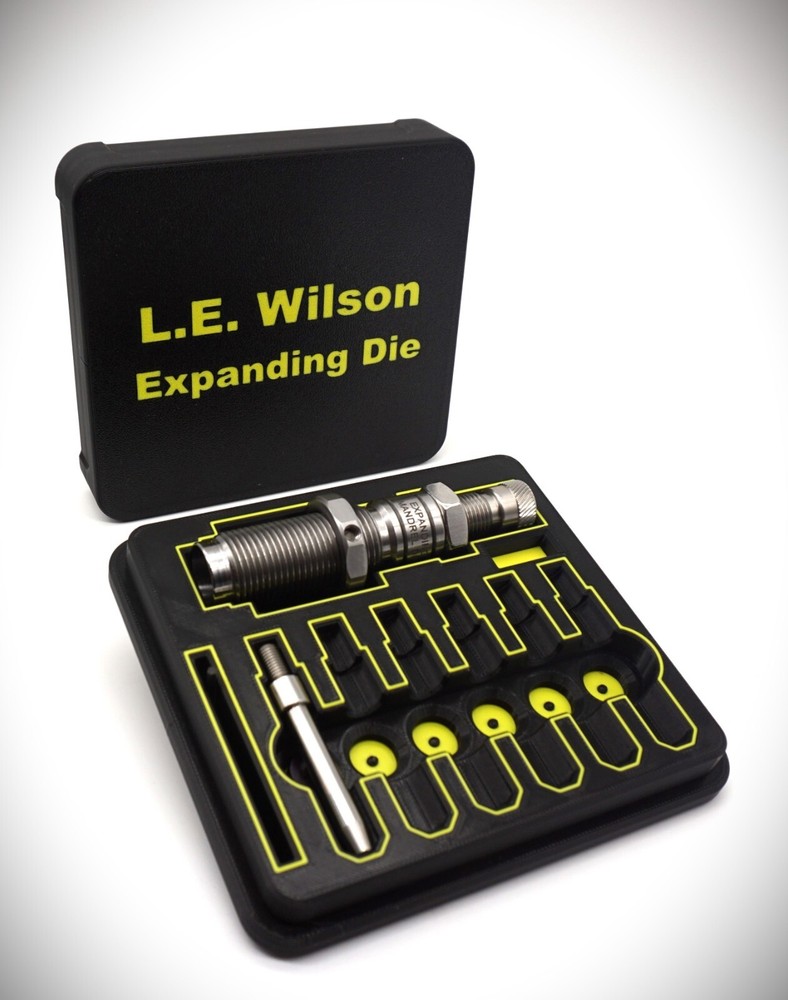 L.E. Wilson Expanding Mandrel Die Storage Case.