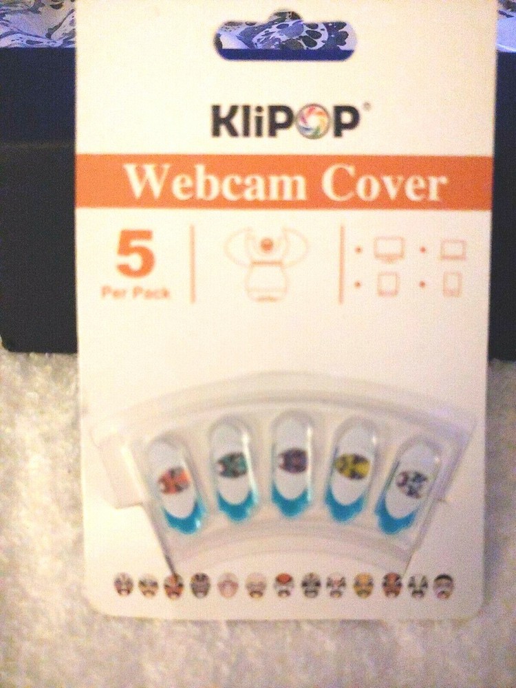 KLIPOP 5 piece Webcam Covers