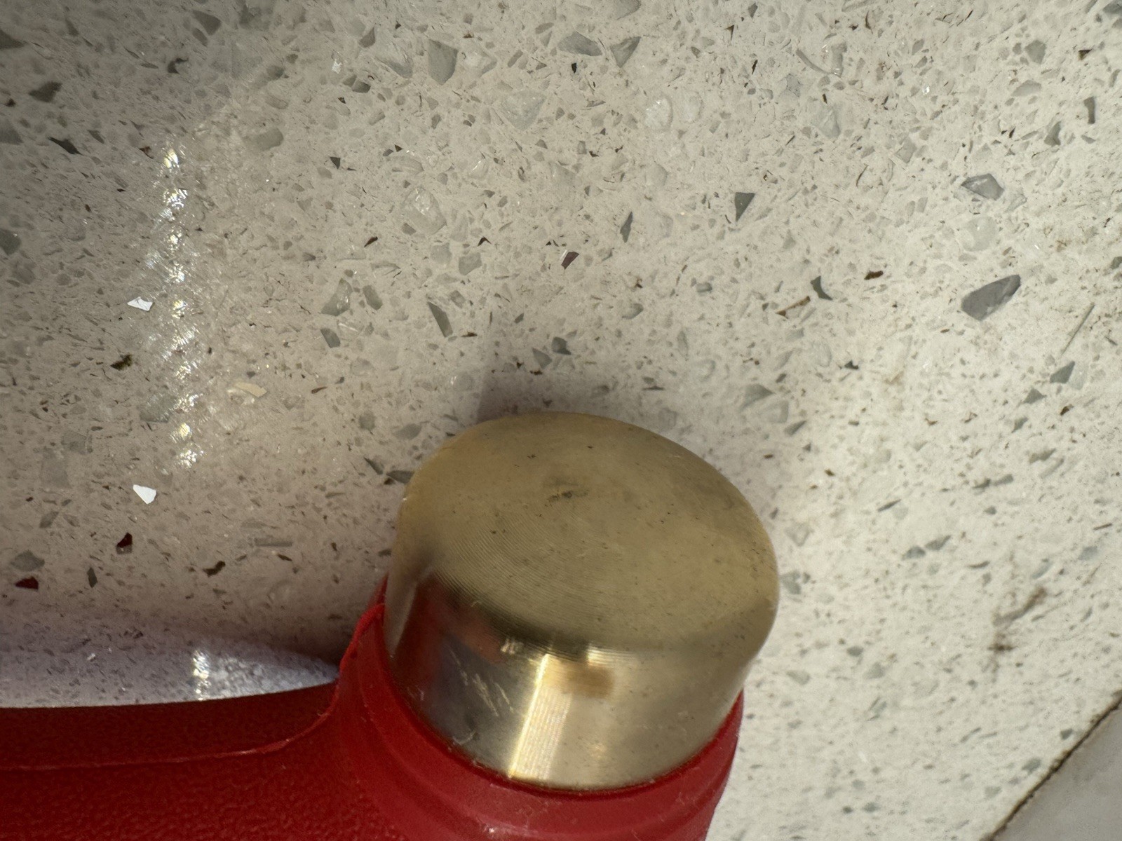 Snap-On HBBT16 Red 16oz Bronze Hammer NEW