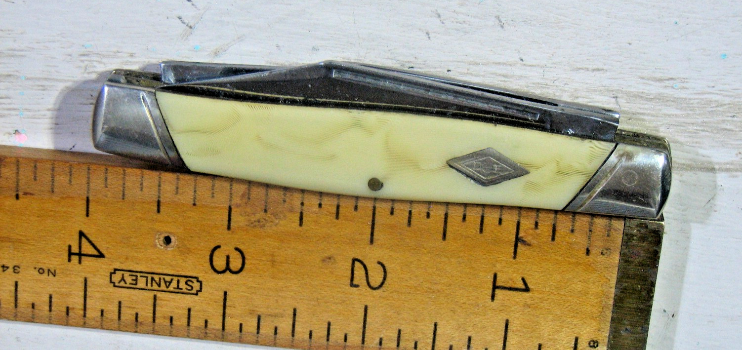 Vtg  D325 Shapleigh Hwd St Louis Diamond Edge Stockman Watter Fall