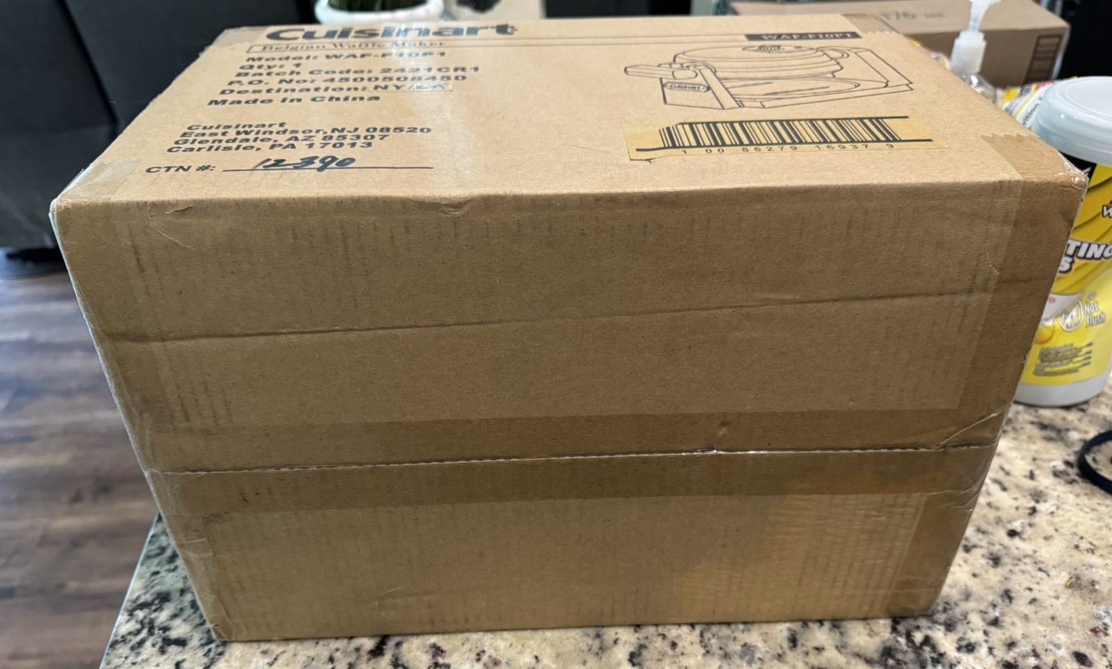 Cuisinart Model # WAF-F10P1 Belgian Waffle Maker Iron, Single, NEW in Box