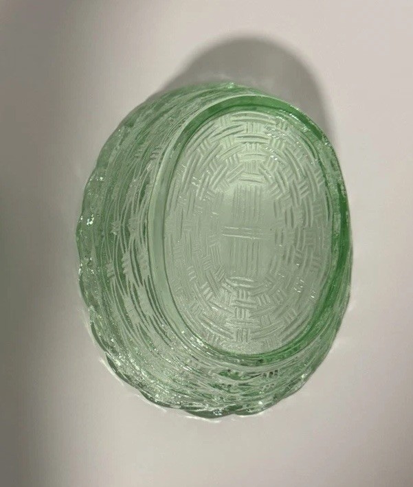 Green Hen On Nest- Approx. 6” X 5.5”