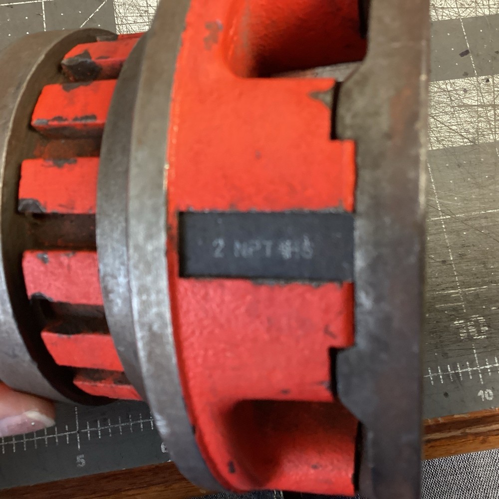RIDGID 2" 12R Pipe Threader Die Head