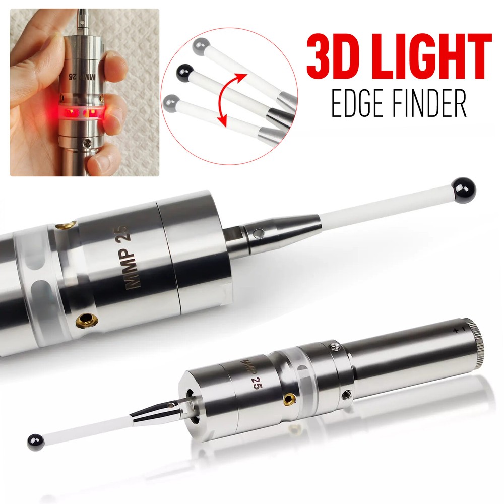 3D Light Precision Electronic Edge Finder CNC Lathe detection Sensor 0.001mm