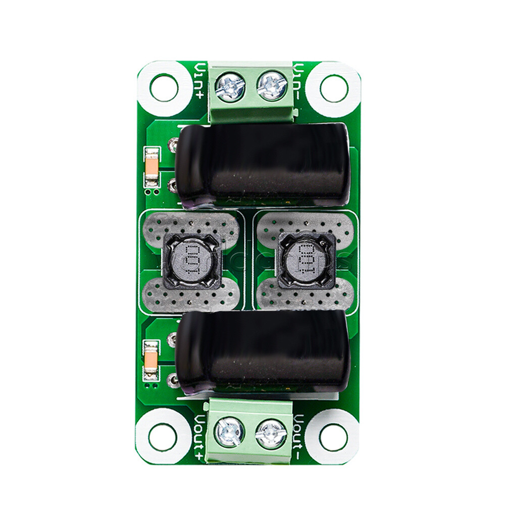 DC Power Filter Board 0-25V/0-50V 2A/3A/4A EMI Interference Suppression Board
