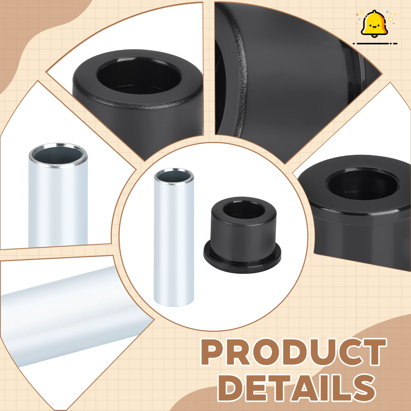 Full Set A-Arm Bushing Kit For Honda TRX400X TRX450ER TRX 400EX 450R 1999-2014