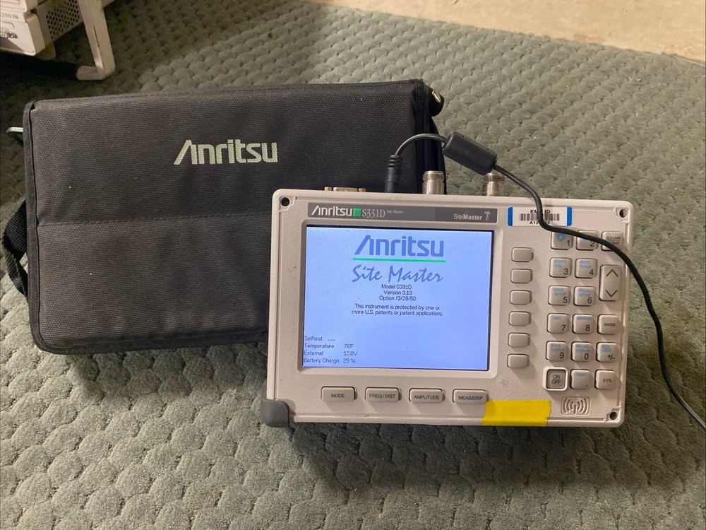 Anritsu S331D Site Master Option 3/29/50
