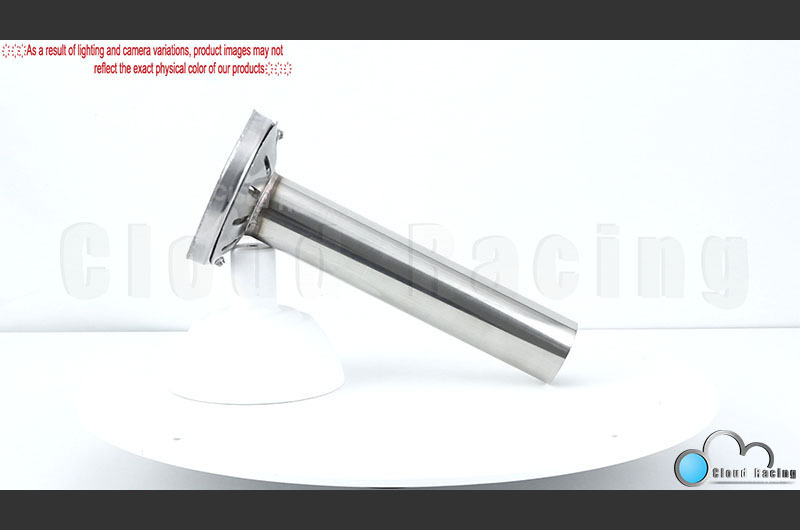 Universal Adjustable Stainless Silencer For 4" Muffler Insert Tip Quiet