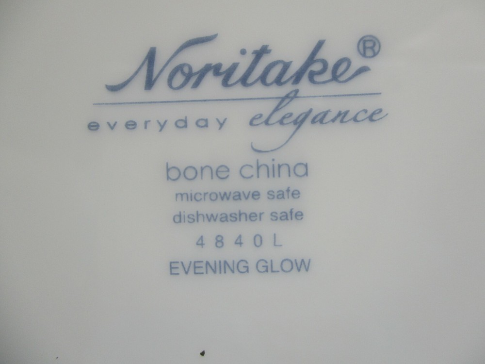 NORITAKE EVENING GLOW LUNCHEON PLATE - 9 3/4" 0310E