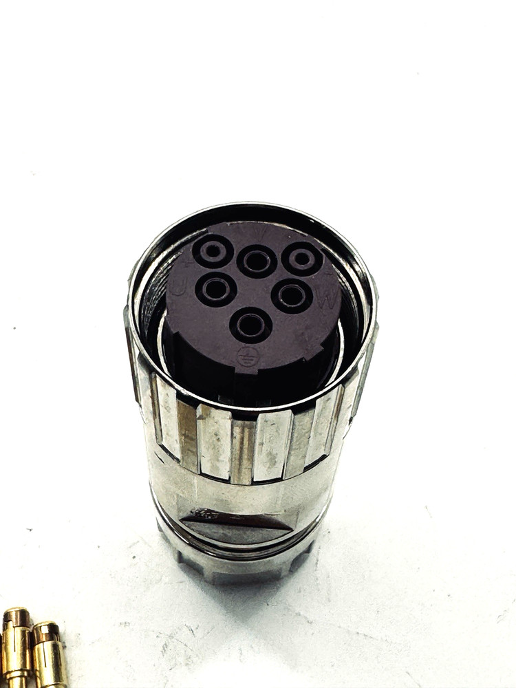 Control Techniques M40 8-core Aviation Plug 6-pin CNC Socket Encoder Connector