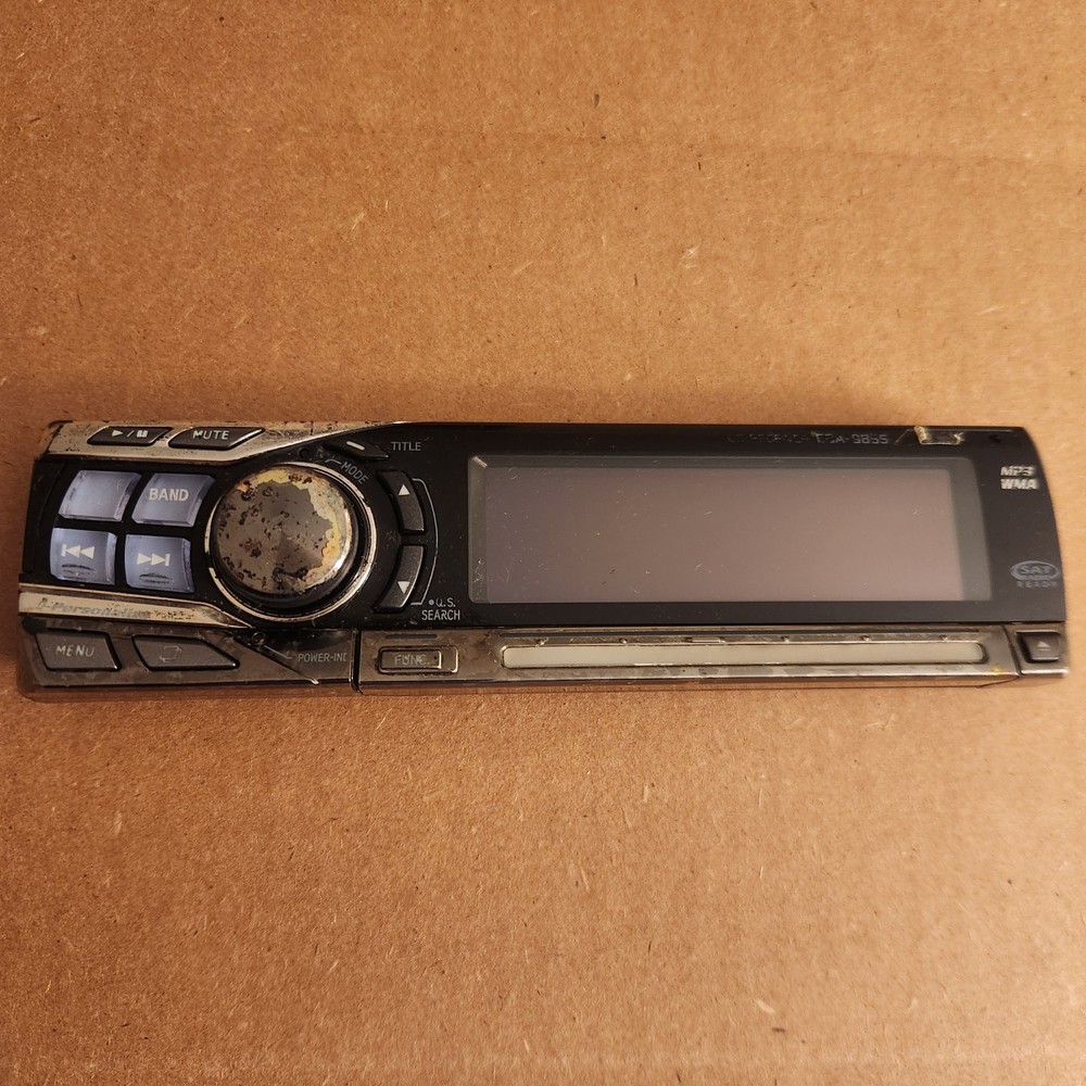 ALPINE CDA-9855 Face FACEPLATE Front Panel ONLY TESTED