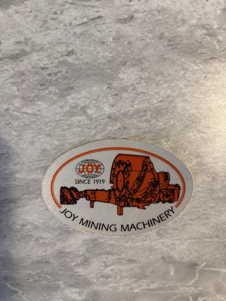 Joy Coal Mining sticker Item 624