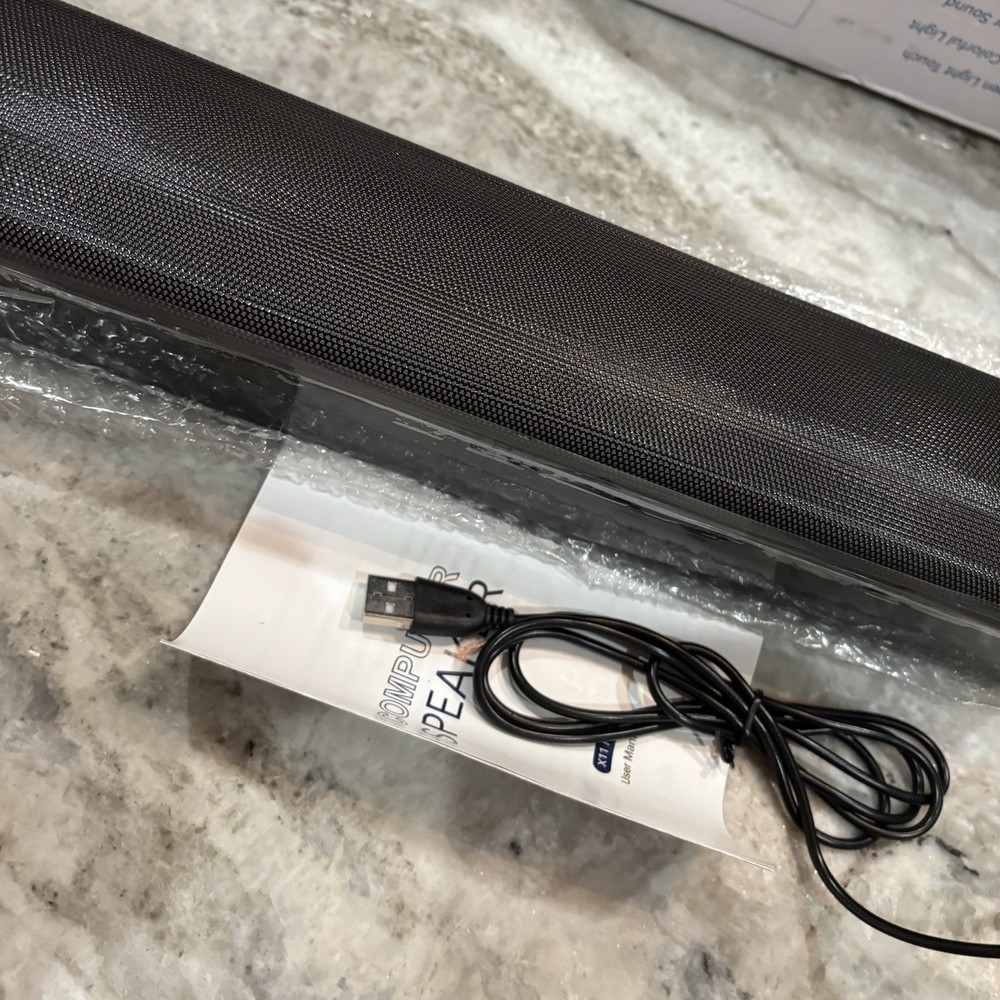 LENRUE X11 Plus Computer Speakers for Desktop, Touch Lights PC Speakers