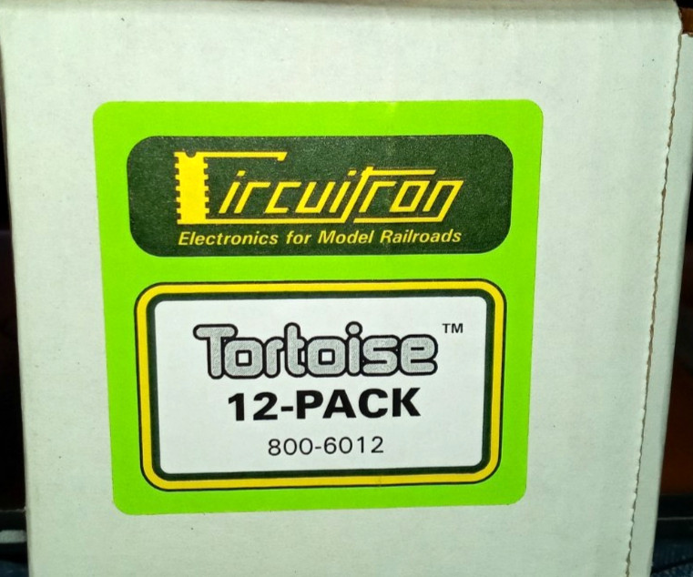 Circuitron 6012 Tortoise Slow Motion Switch Machine 12 pack