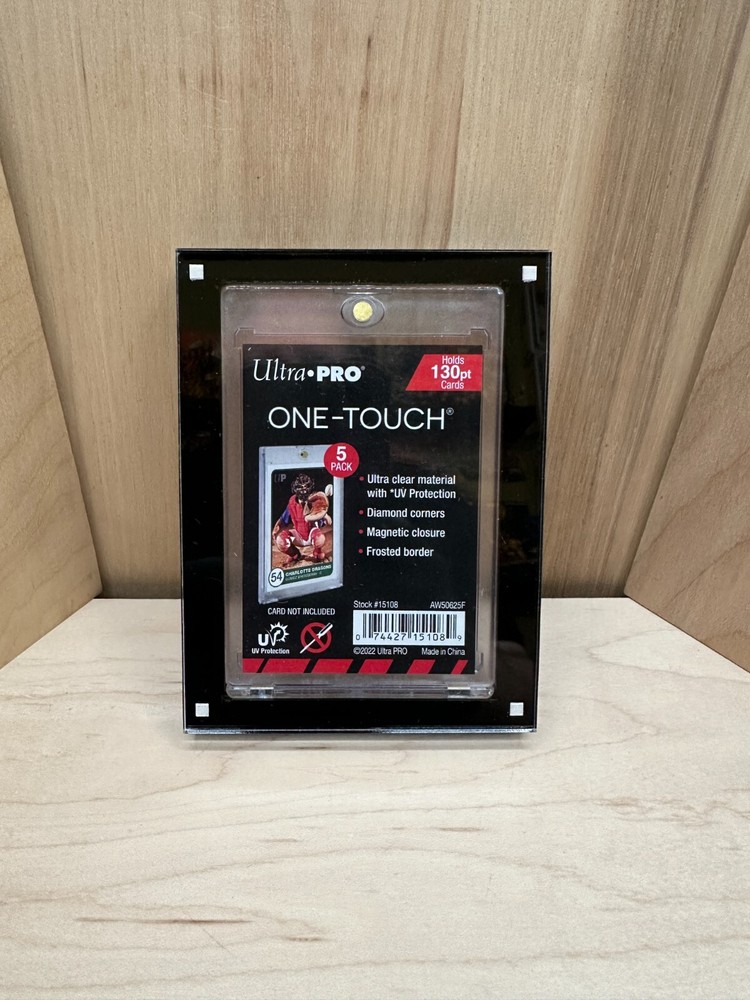 One Touch Style Trading Card Magnetic Wall Display Heavy Duty Acrylic Case